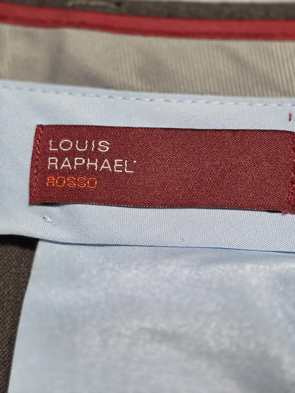 Louis Raphael Men's Dress Pants in Charcoal Gray
